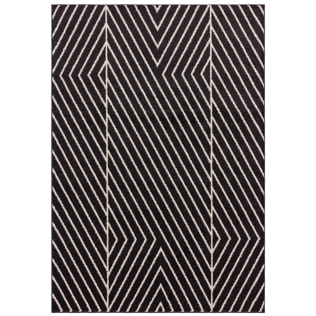 Tapis salon et chambre tissé plat moderne LINEN, NOVATREND
