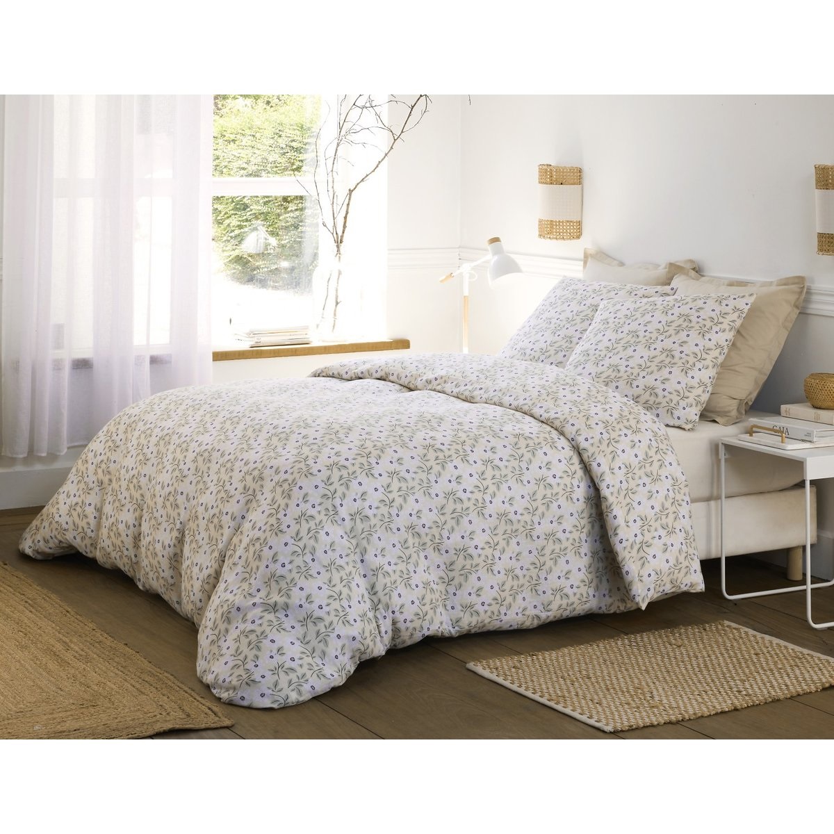Parure de lit gaze de coton Lucile, EDEN