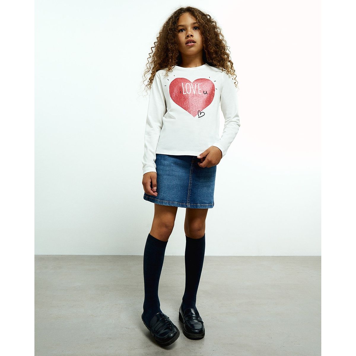 Jupe jean deals la redoute