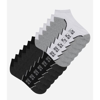 Pack of 6 Pairs of Sports Trainer Socks DIM SPORT