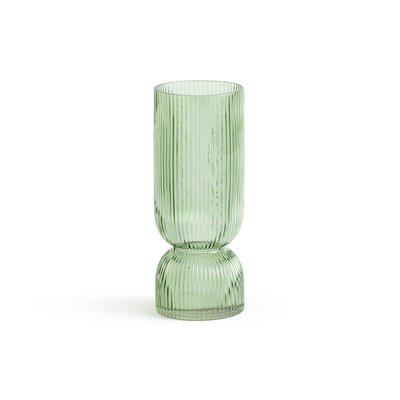 Vase en verre strié H26 cm, Valira LA REDOUTE INTERIEURS