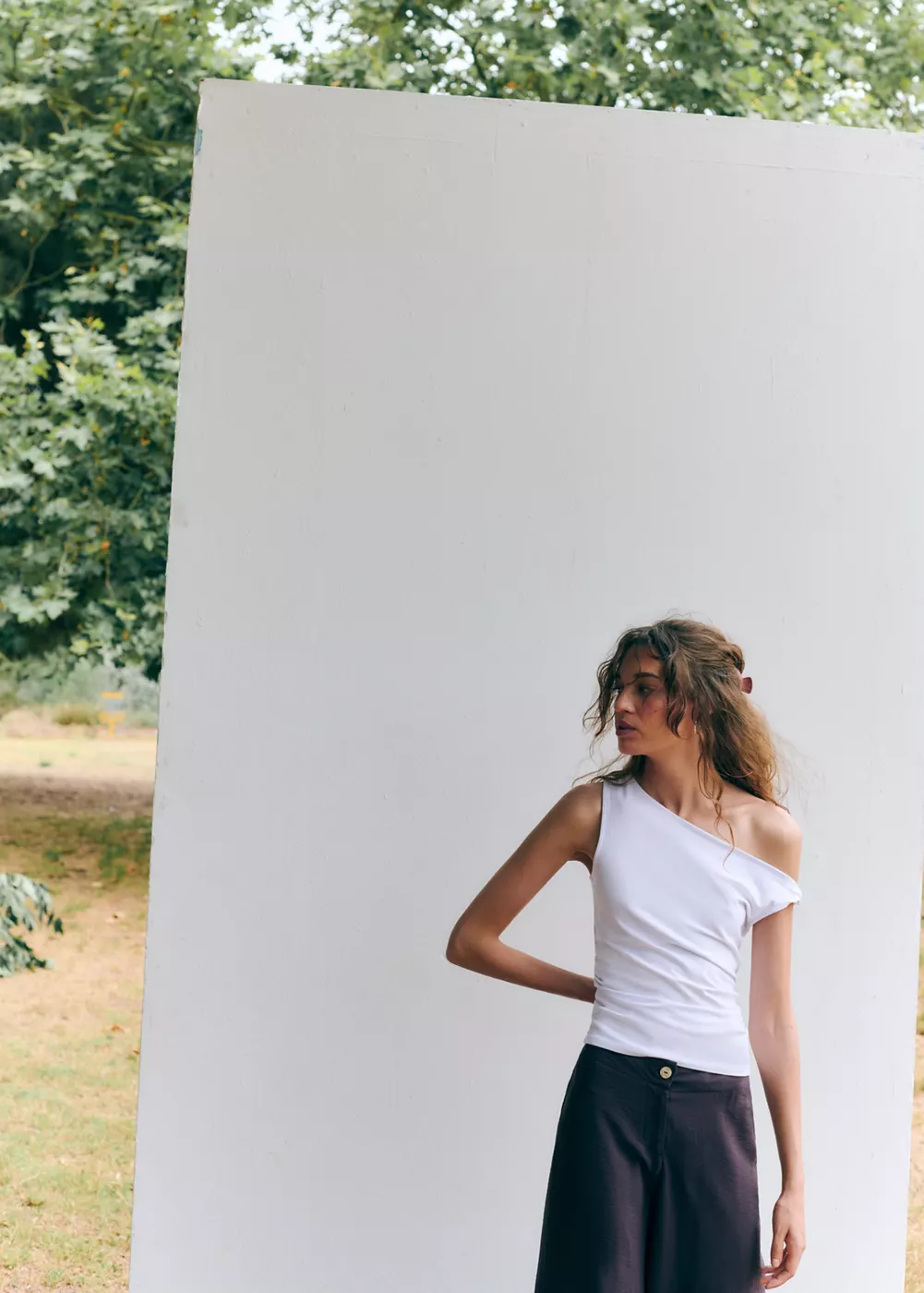 Pantalon droit fluide, MANGO TEEN