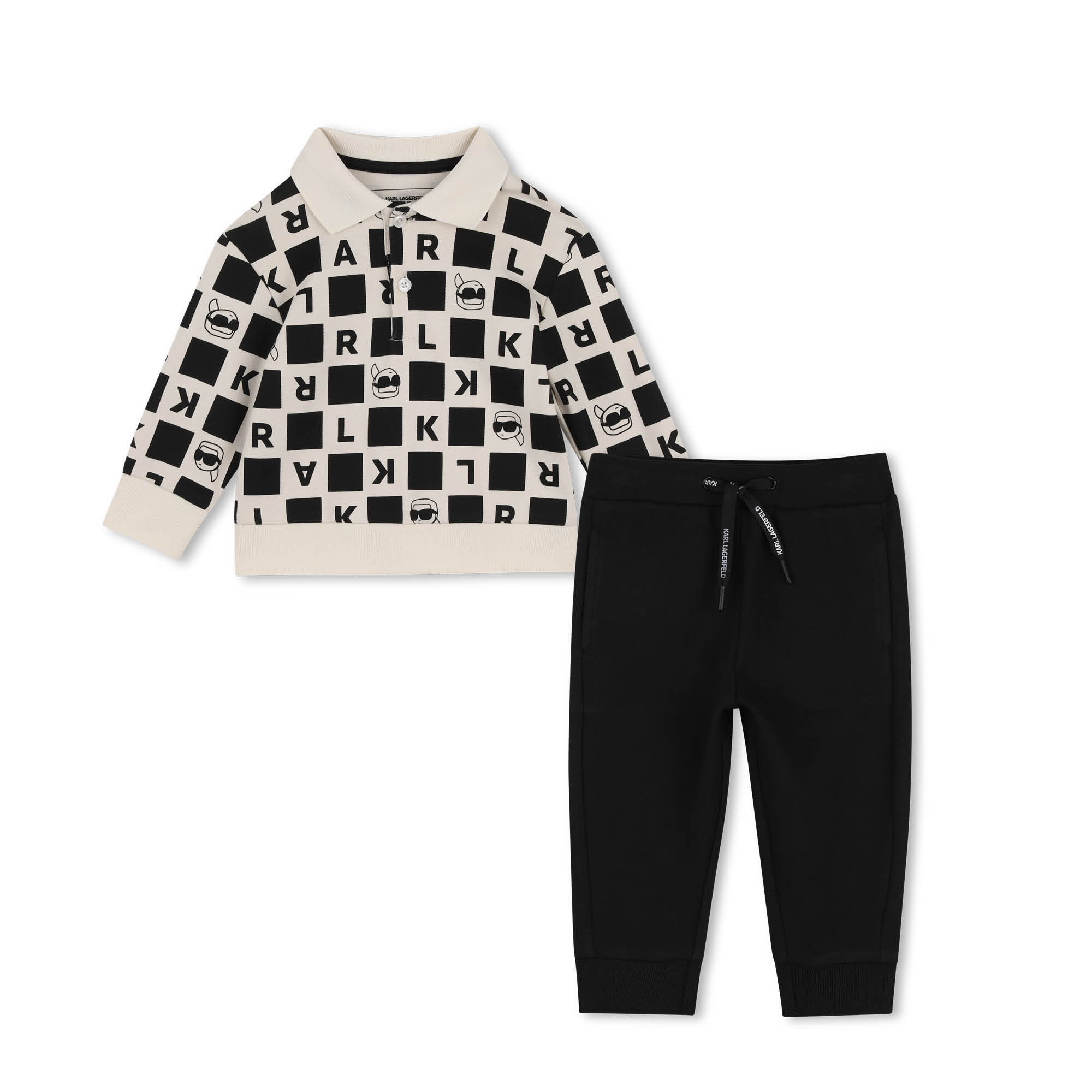 Ensemble polo et pantalon, KARL LAGERFELD KIDS