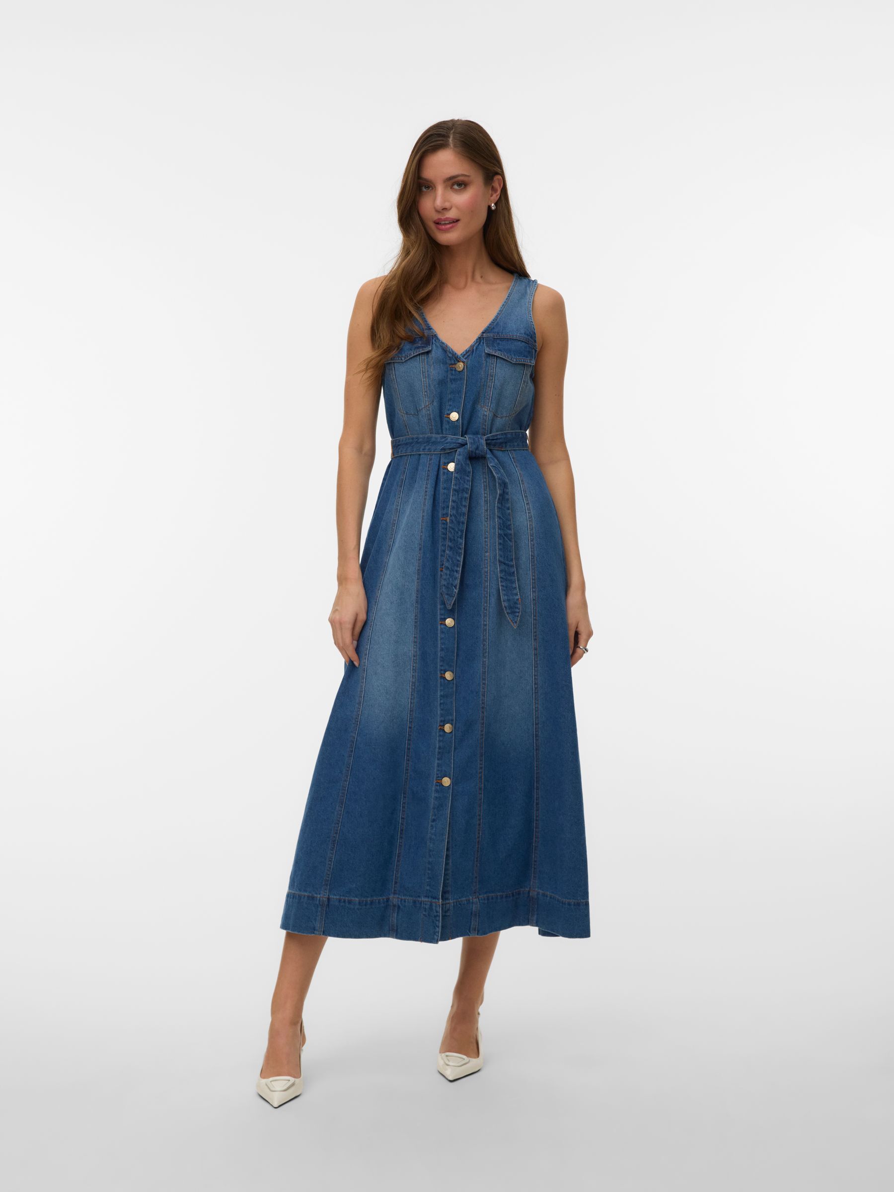 Robe En Denim, VERO MODA