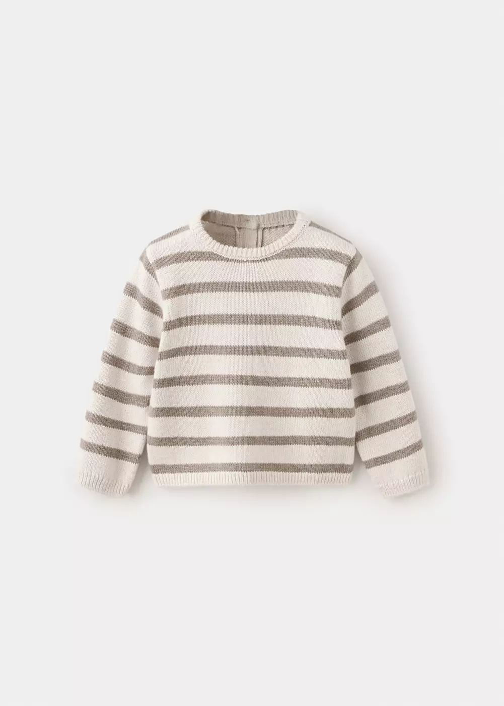 Pull-over en maille à rayures, MANGO BABY