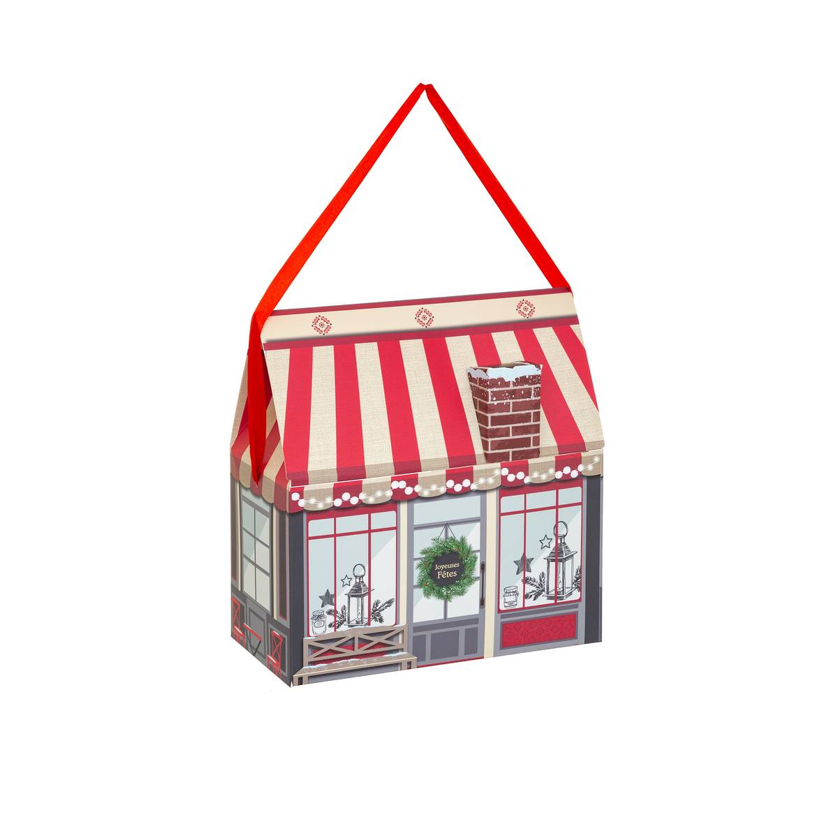 Boîte Sac Traditionnel Noël Maison, FEERIC LIGHTS & CHRISTMAS