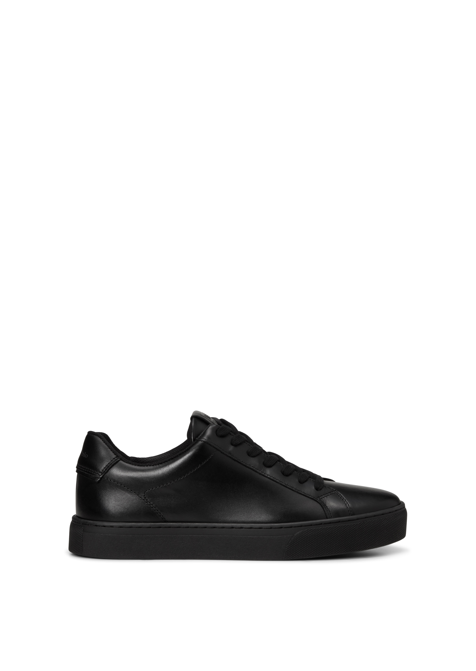 Baskets à semelles Cupsohlen, modèle Agar en cuir nappa lisse, MARC O'POLO