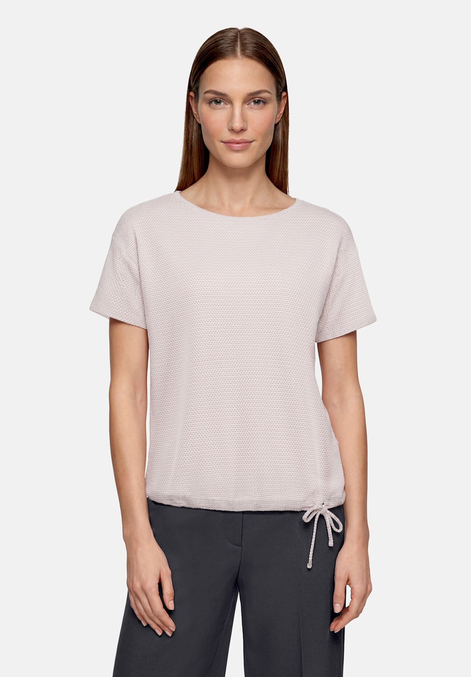T-shirt façon blouse à cordon coulissant sous tunnel, BETTY BARCLAY