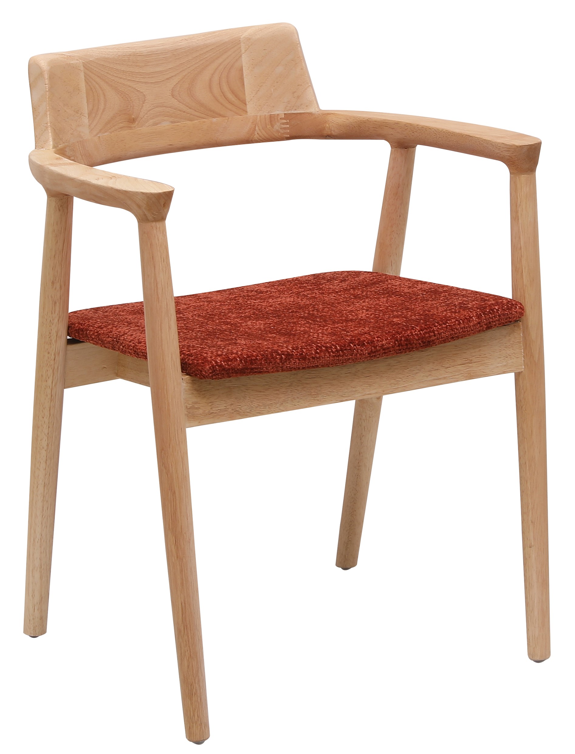 Lot de 2 chaises en bois et tissu, CORDOBA, NORDLYS