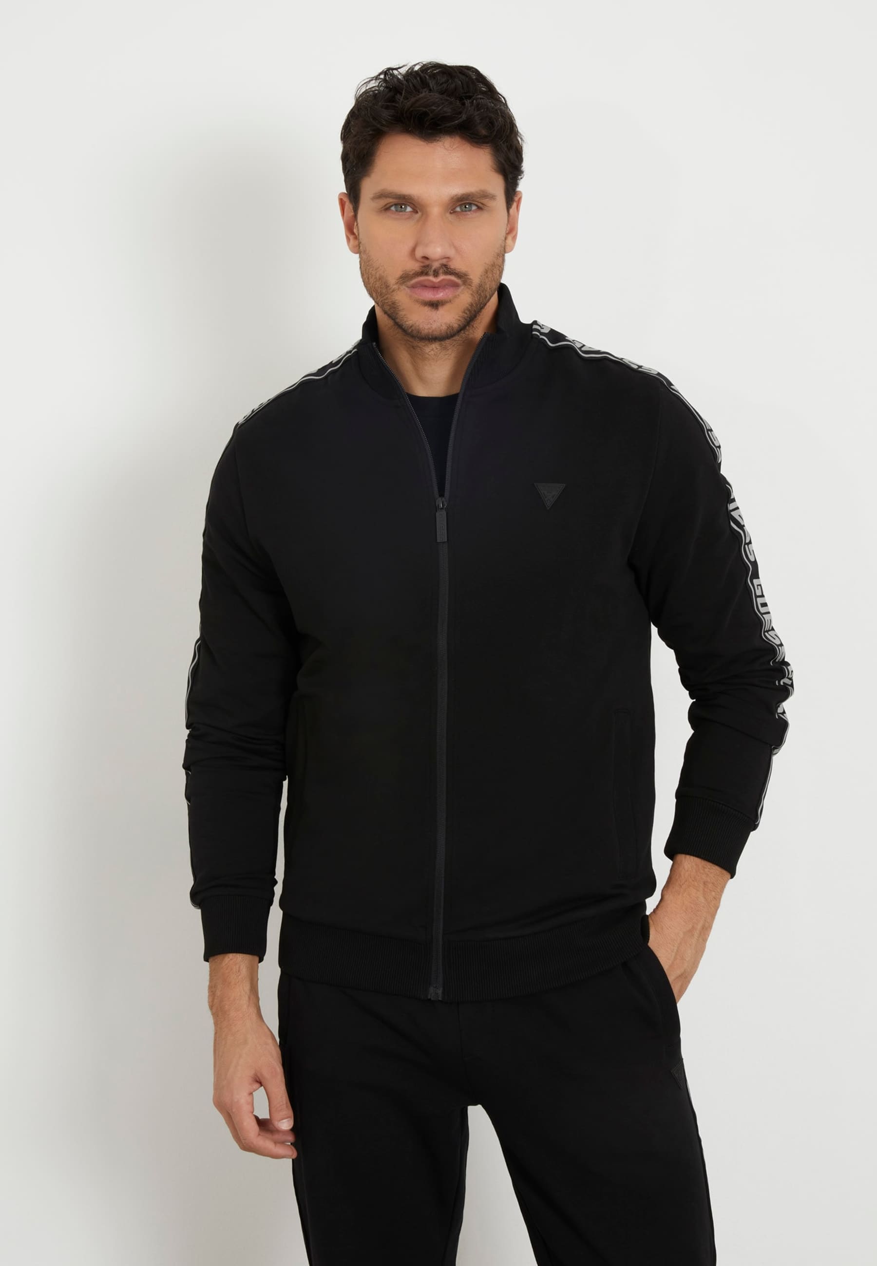 Sweat-Shirt Glissiere Intégrale, GUESS