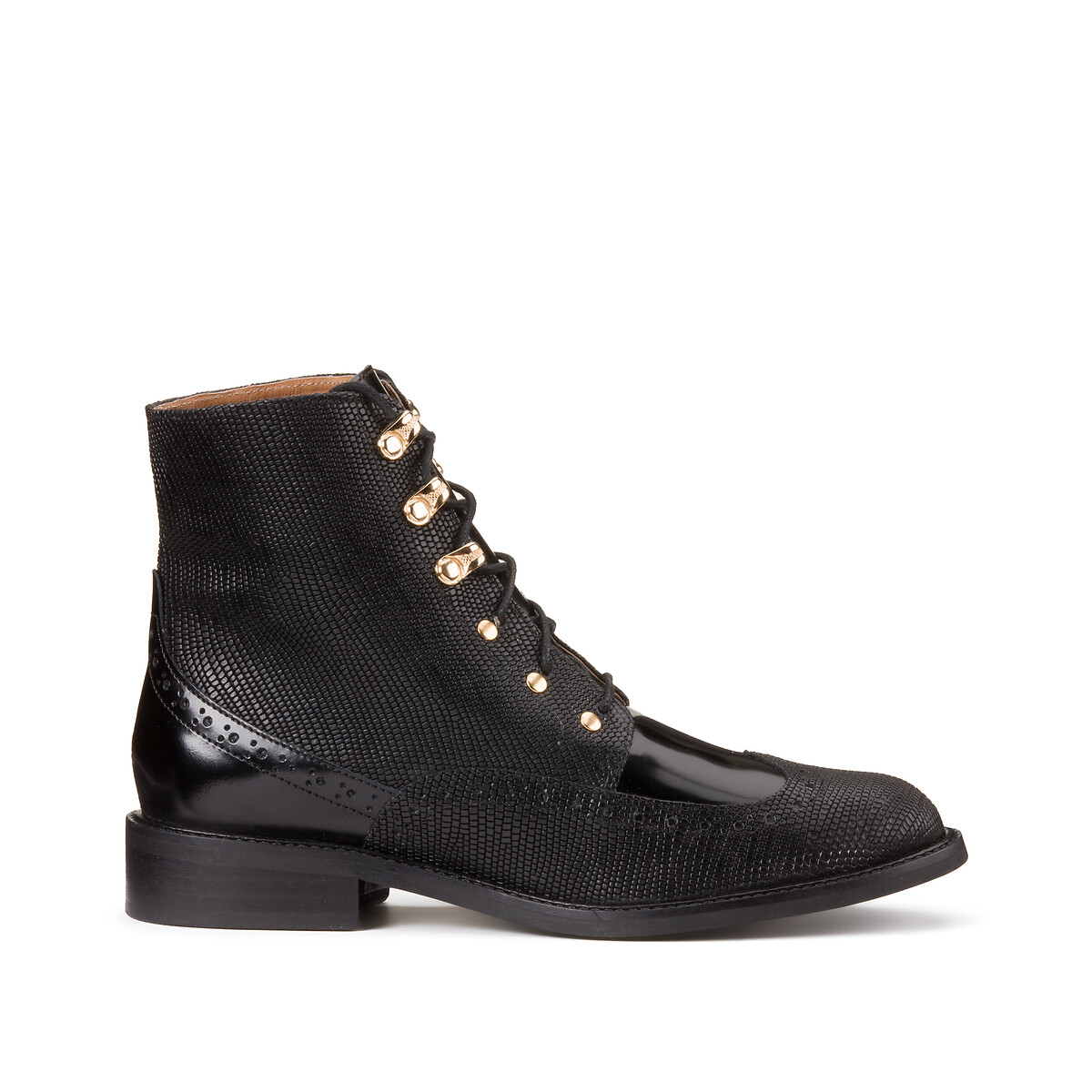 Demoti Leather Ankle Boots