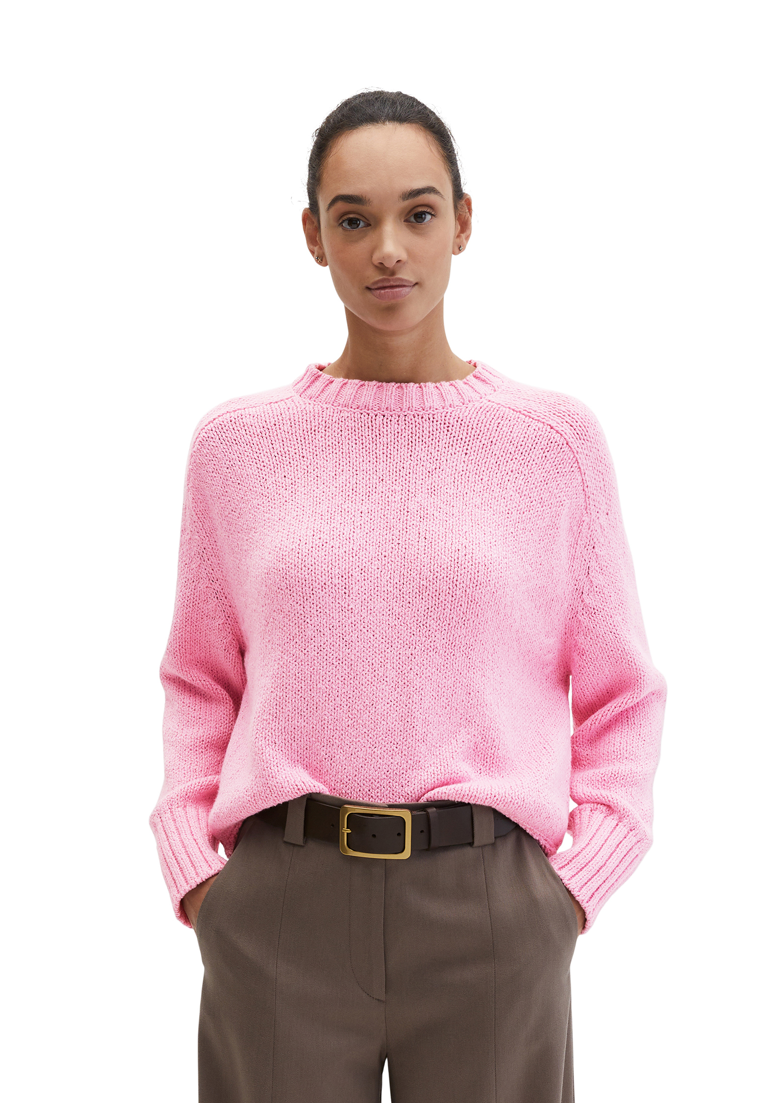 Pull oversize en coton mélangé de haute qualité, MARC O'POLO