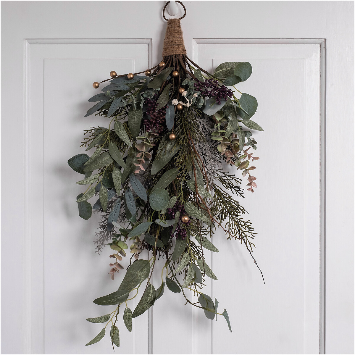 55cm Rustic Eucalyptus Swag, SO'HOME