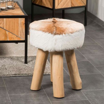 Tabouret rond LODGE WANDA COLLECTION