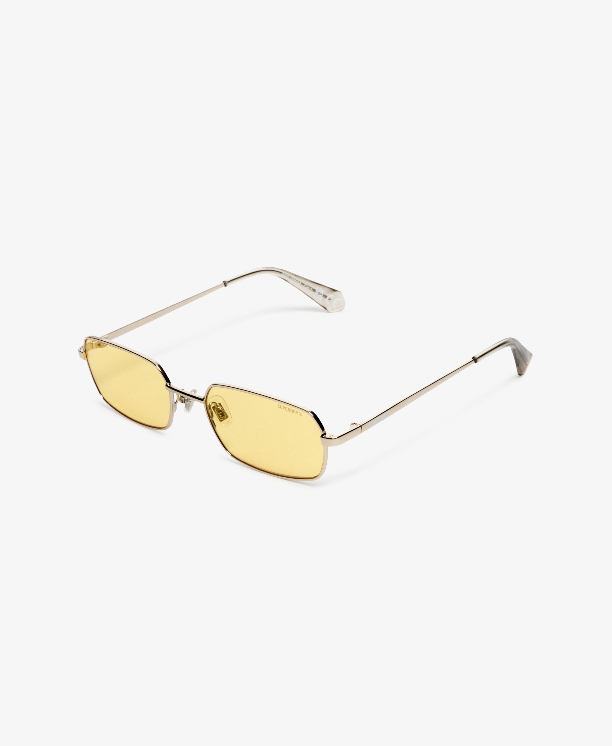 Lunettes de soleil rectangulaires en métal, SUPERDRY