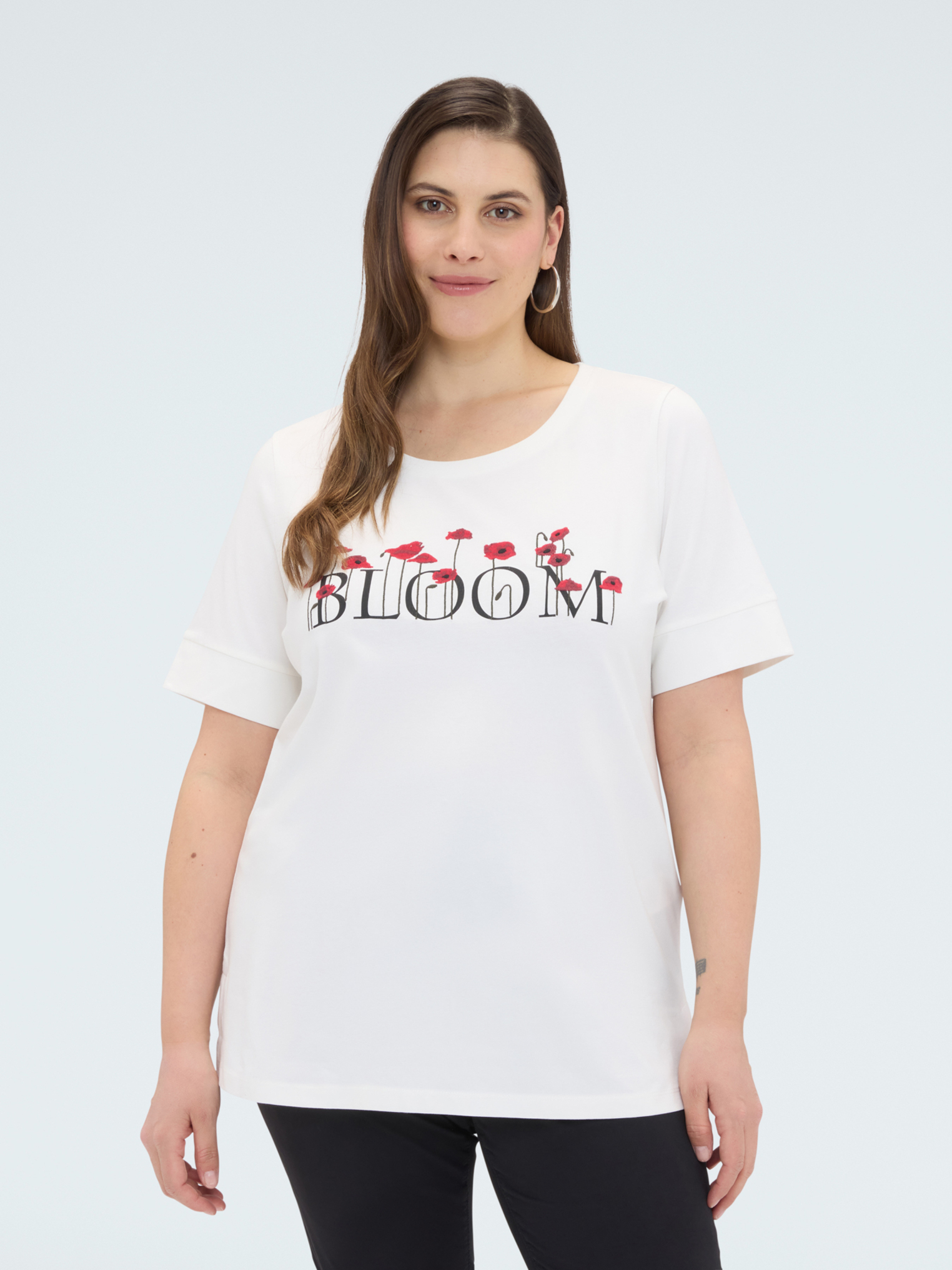 T-shirt avec inscription BLOOM, FIORELLA RUBINO