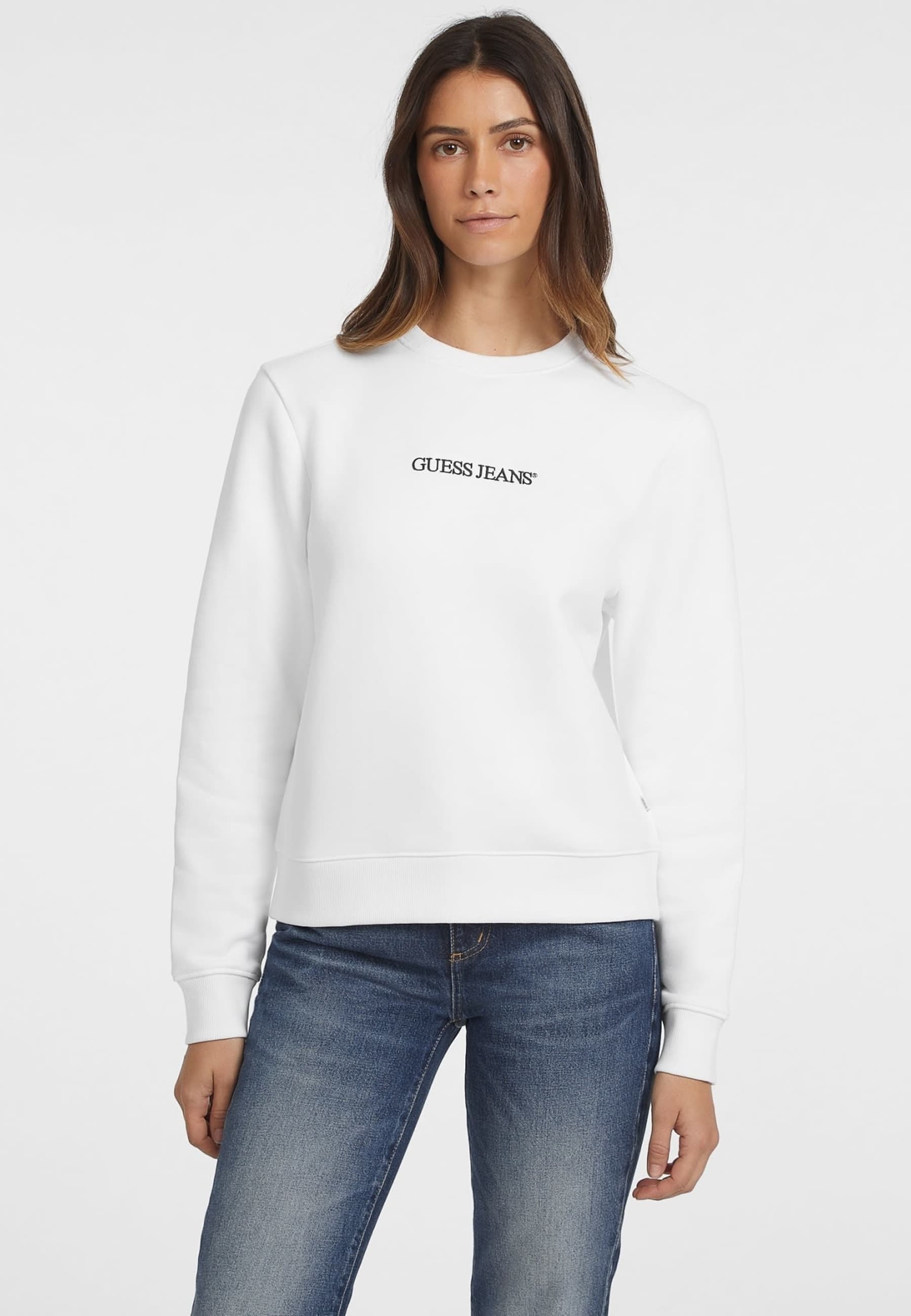 Sweat-Shirt Logo Brodé, GUESS JEANS