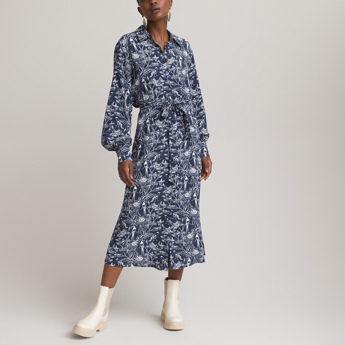 toile midi dress