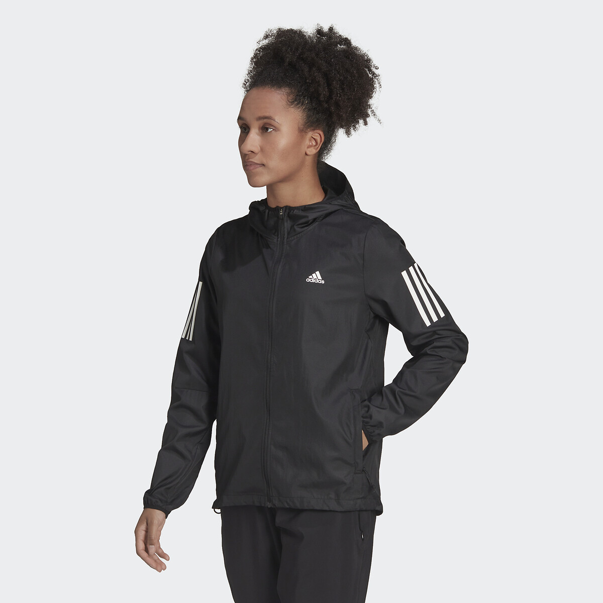 Own The Run Running Jacket with Hood