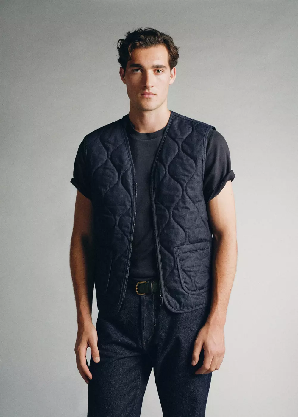 Gilet matelassé 100 % coton, MANGO MAN