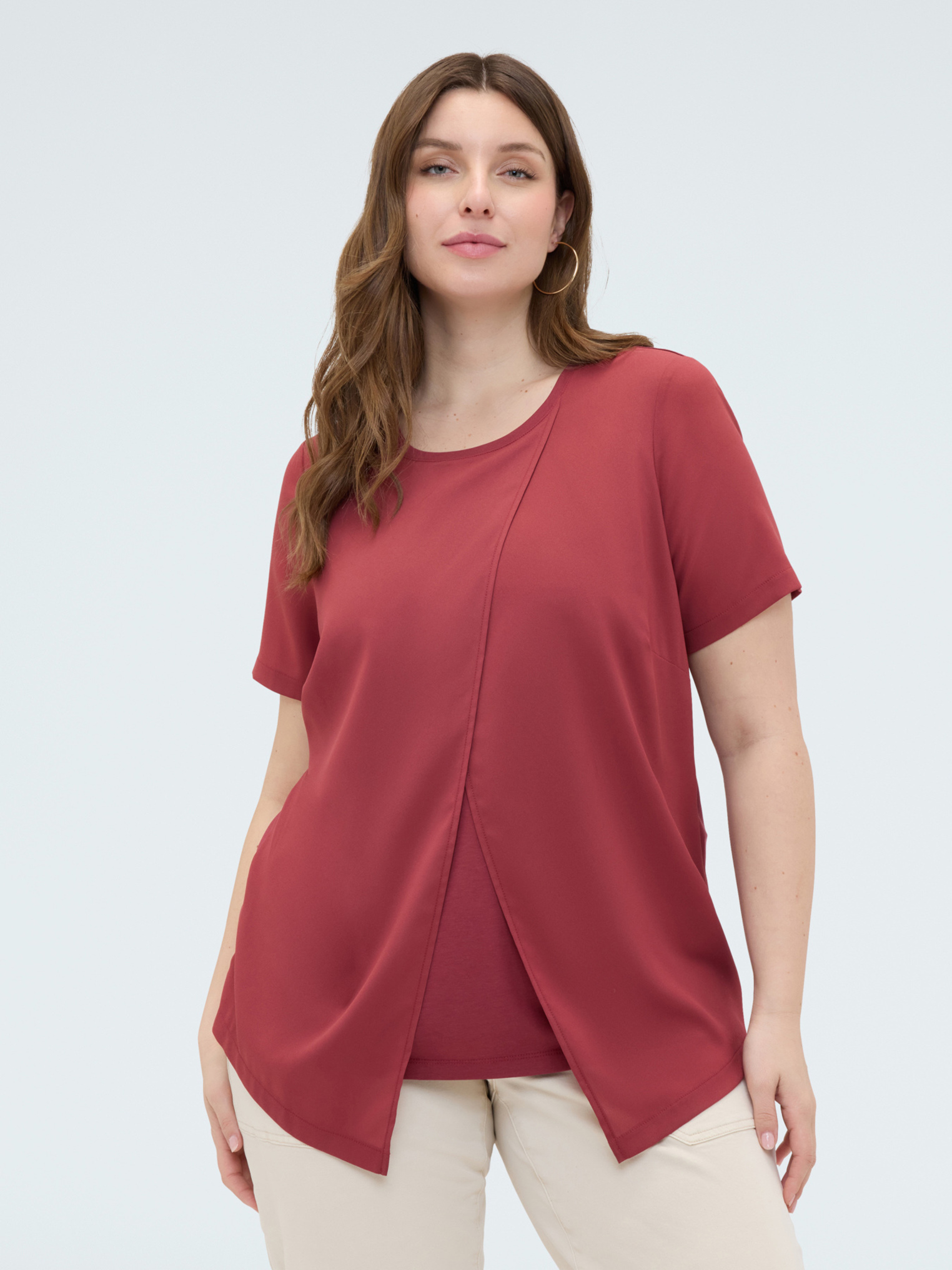 T-shirt avec détail portefeuille, FIORELLA RUBINO