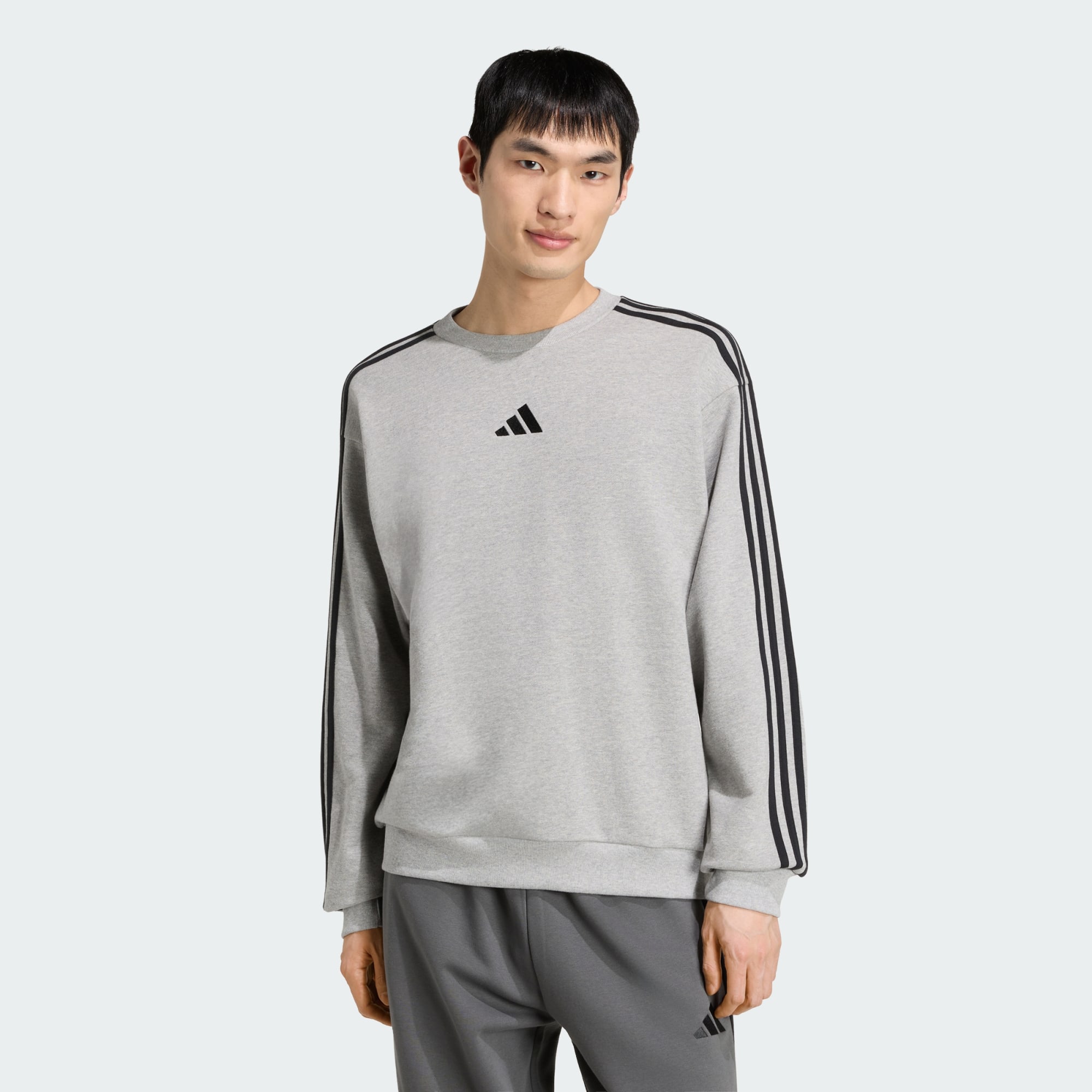 Sweat-Shirt French Terry Essentials 3-Stripes, ADIDAS SPORTSWEAR