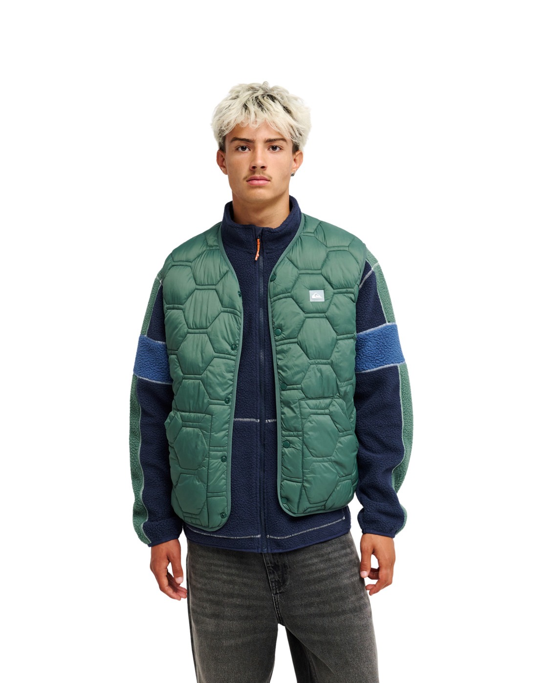Doudoune sans manches Noir FUSE URBAN GILET, QUIKSILVER