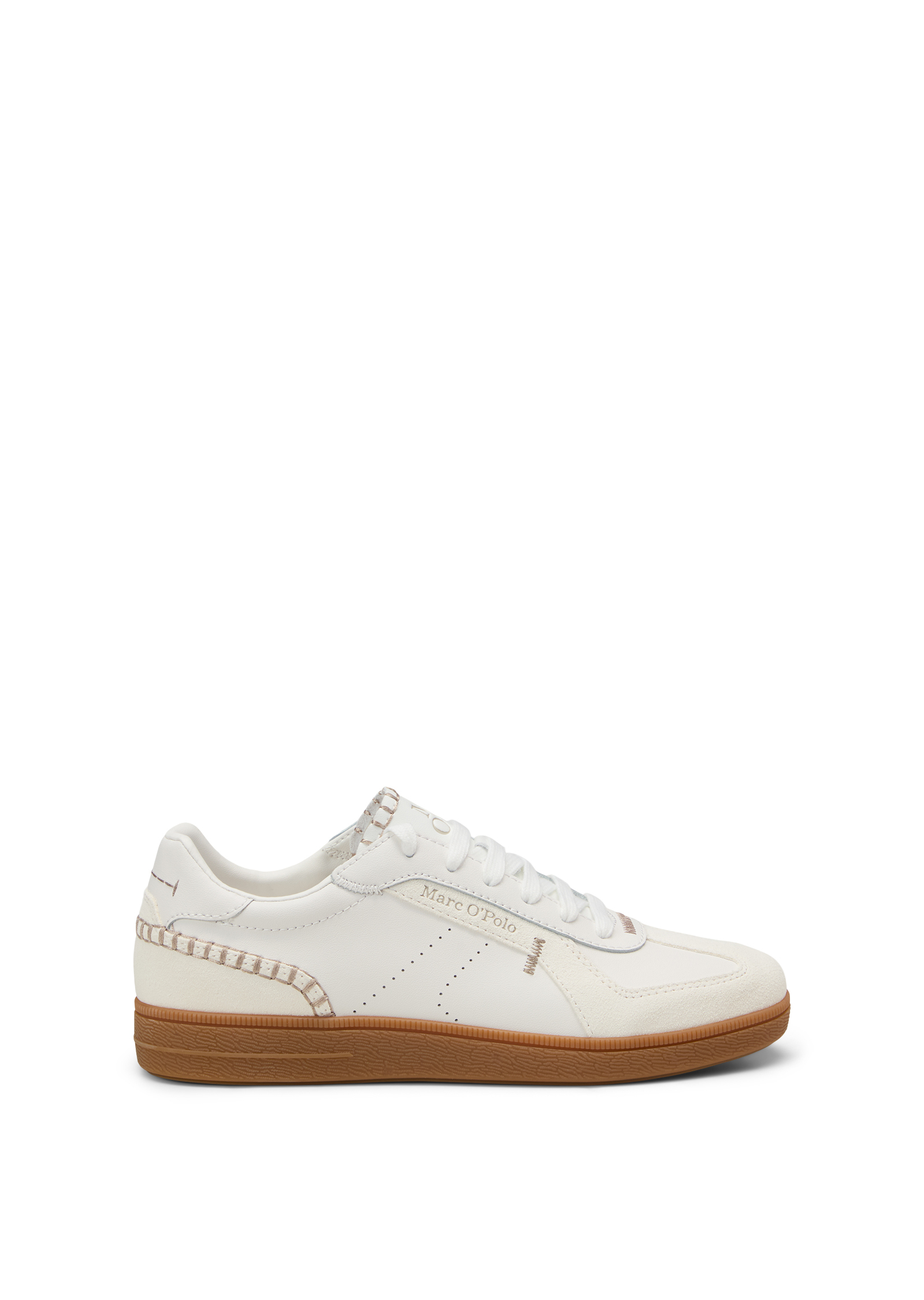 Sneaker modèle Charlie en cuir de vache de haute qualité, MARC O'POLO