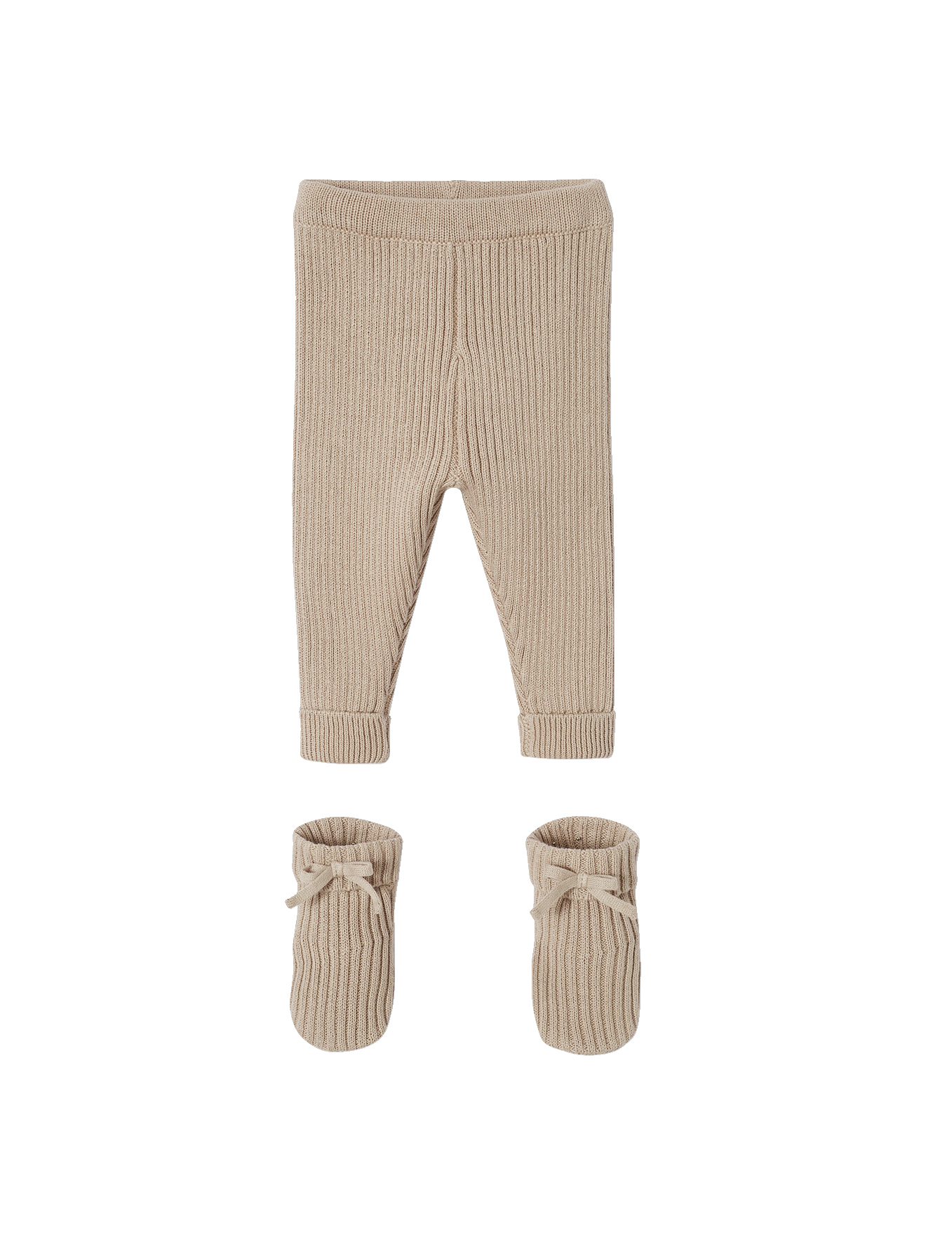 Pantalon bébé mixte et chaussons en tricot, VERTBAUDET