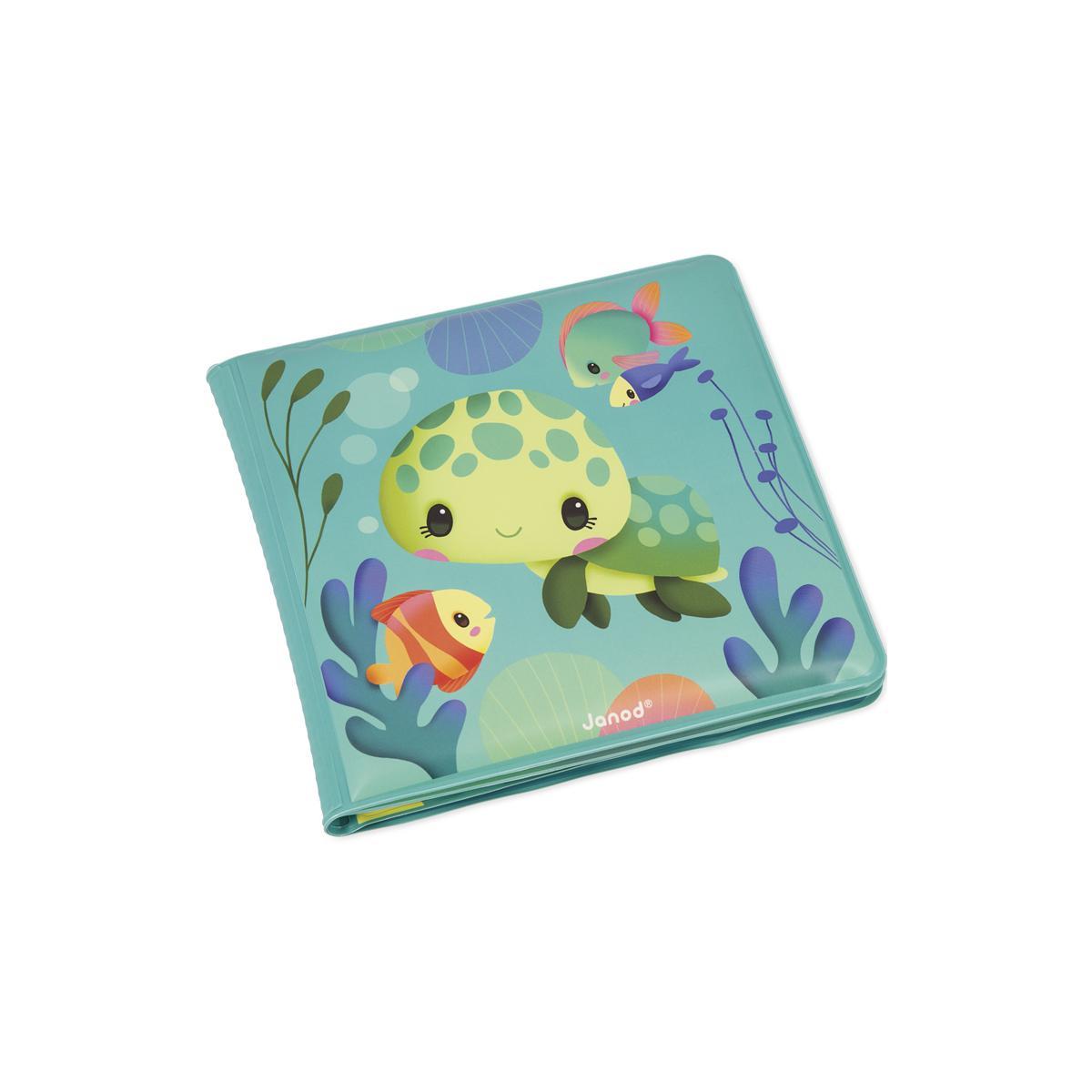 Livre de bain La vie magique des tortues, JANOD