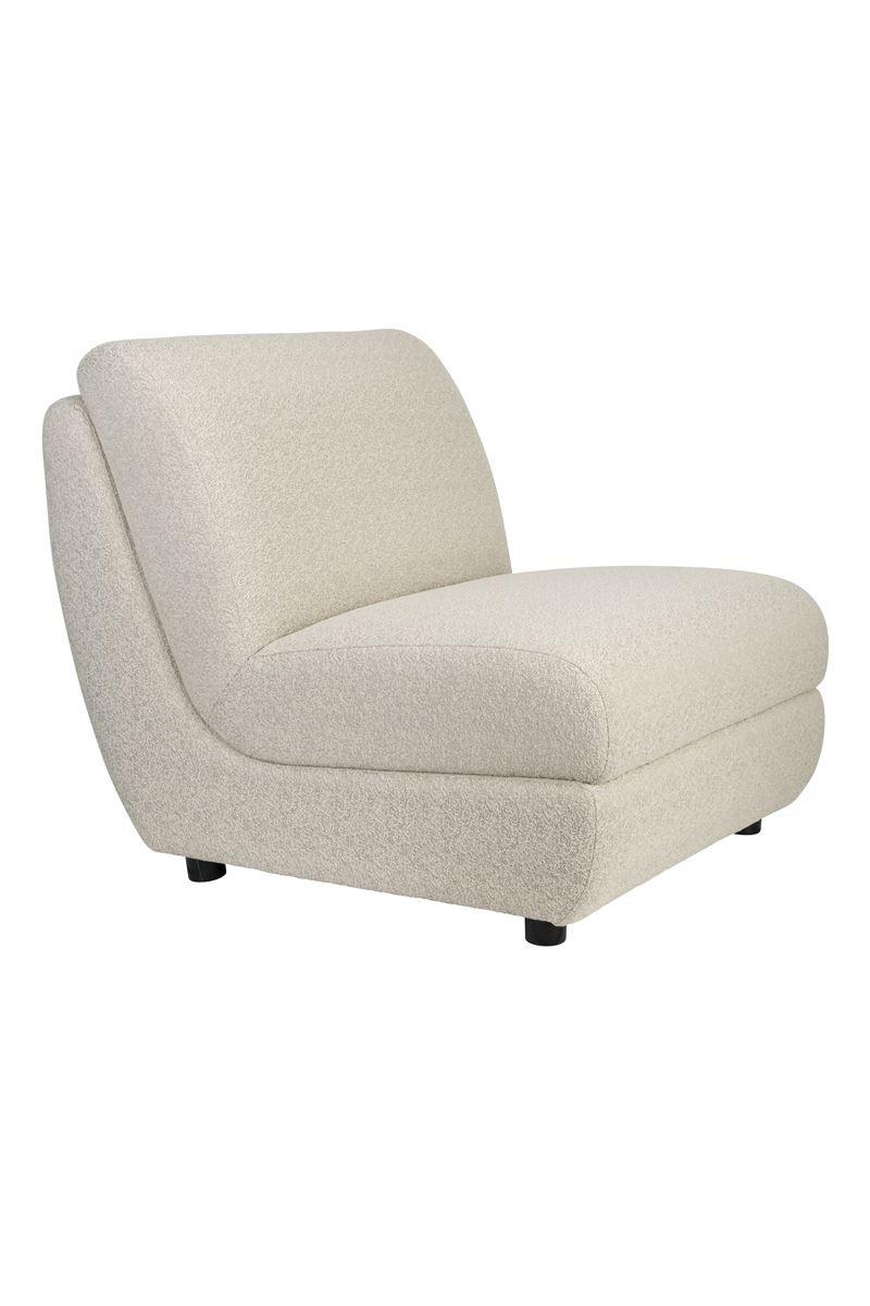 Fauteuil design en tissu, bohème, MISSISSIPPI, ZUIVER