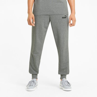 Essential Sports Joggers in Cotton Mix with Small Logo Print PUMA