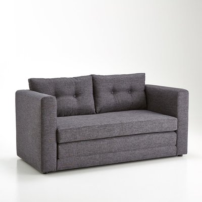 Udel 2-Seater Sofa Bed in Textured Fabric SO'HOME