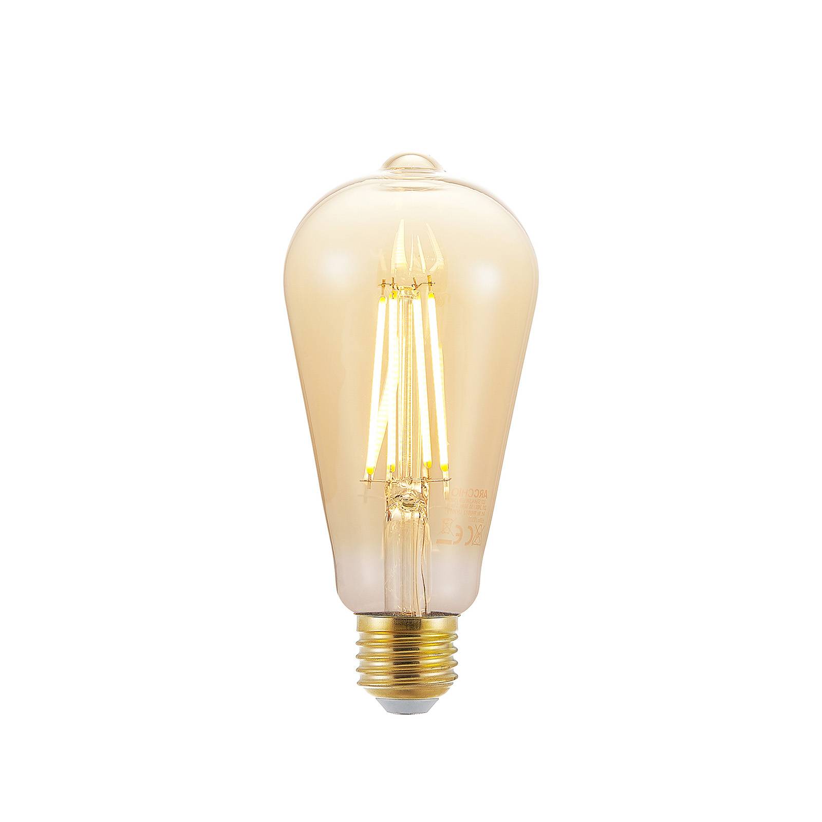 Ampoule E27 en verreLED, E27 LED 6,5W, ARCCHIO