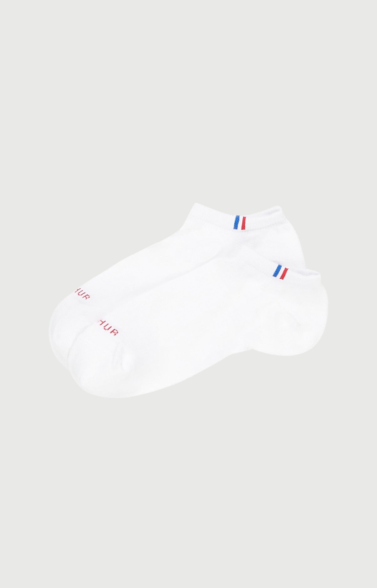 Lot de deux chaussettes basses blanches, ARTHUR
