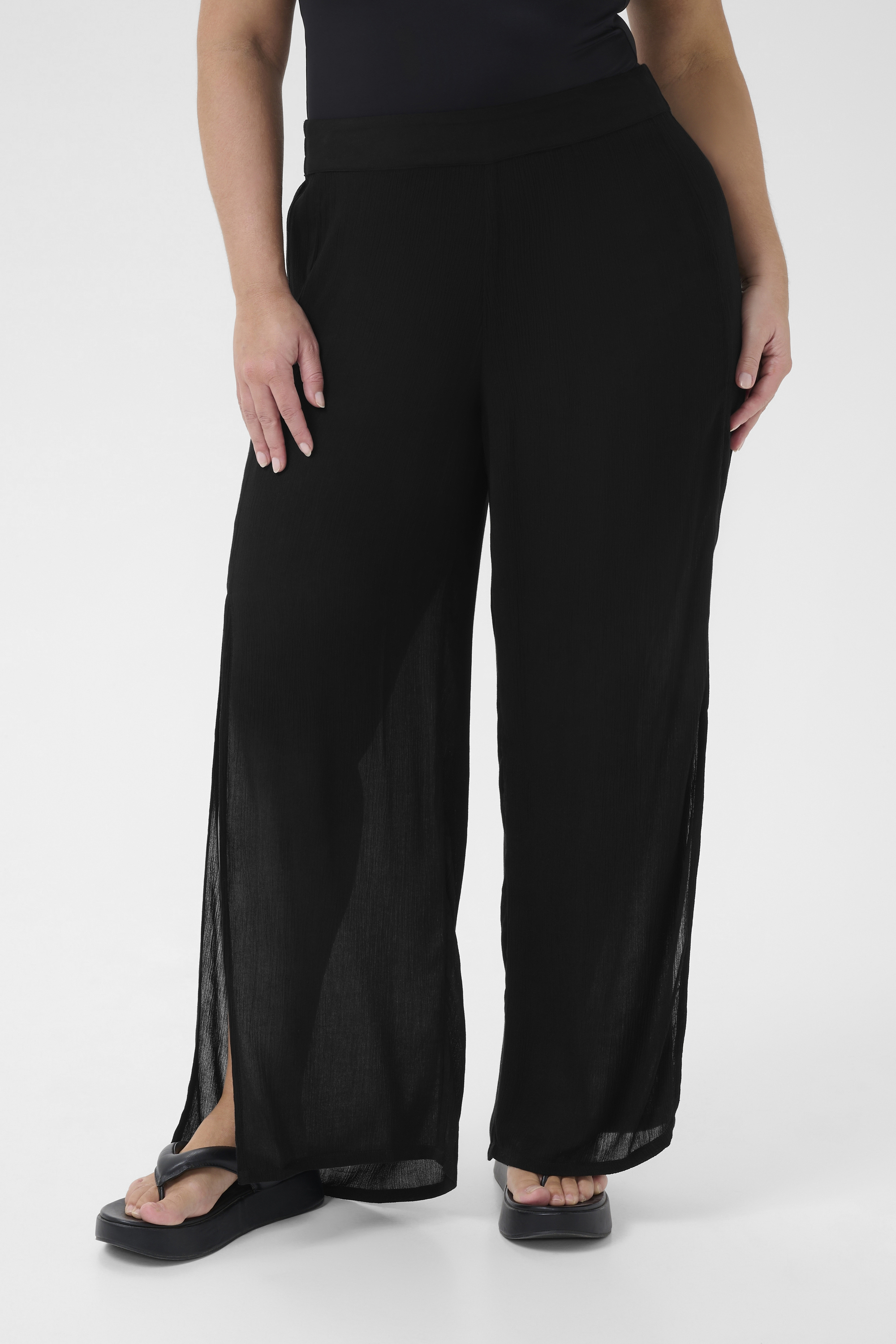 Casual pants, KAFFE CURVE