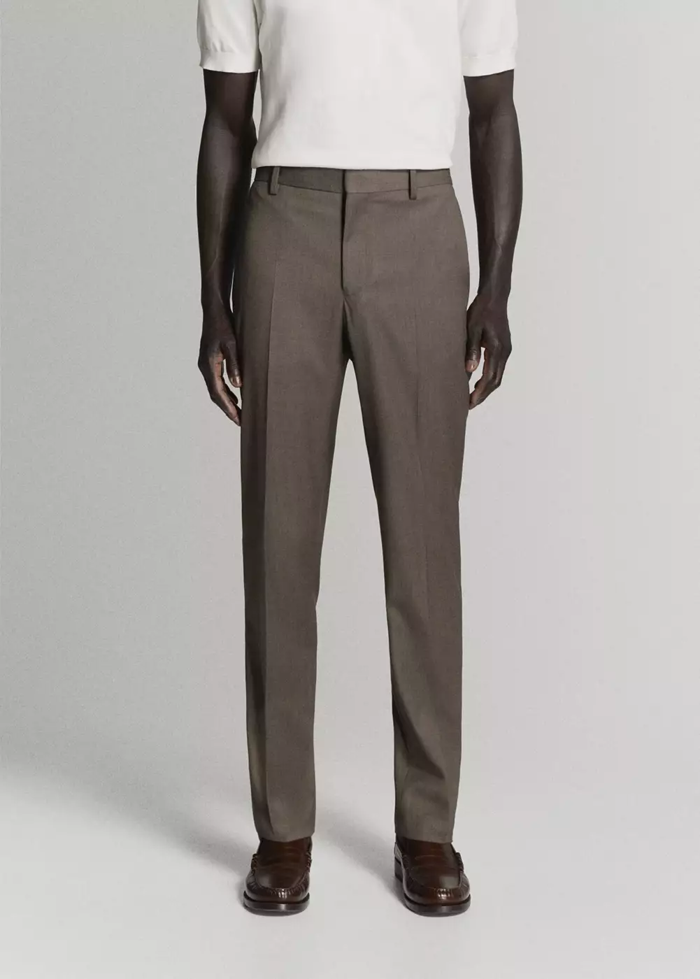 Pantalon costume Parí super slim-fit, MANGO MAN
