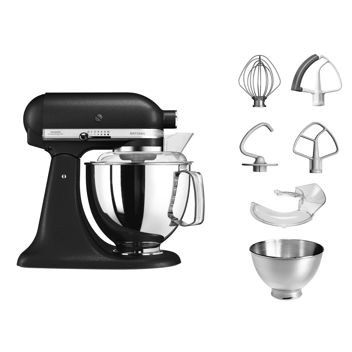Robot pâtissier Artisan 5KSM175PSEBK, KITCHENAID