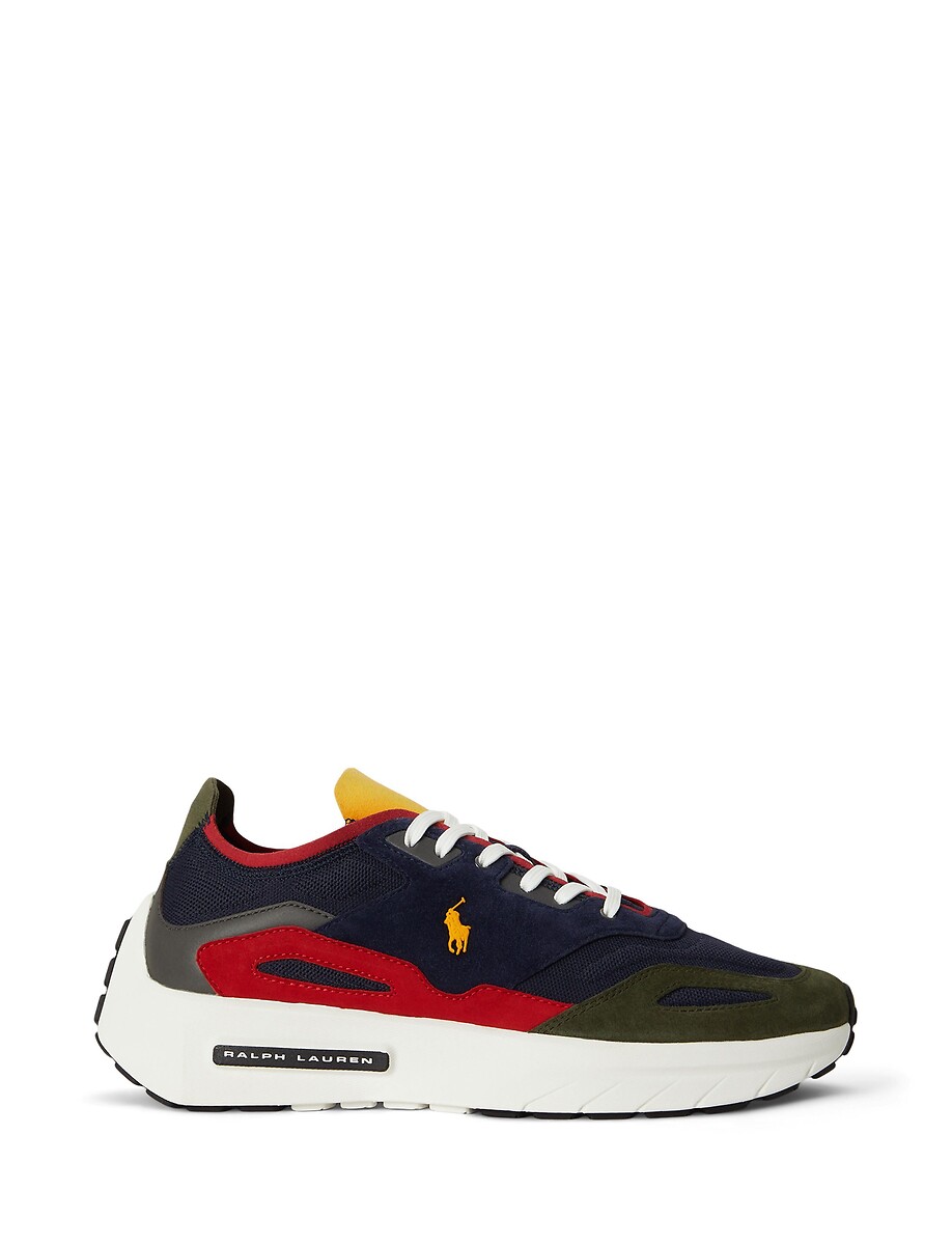 Baskets mix matières, BOERUM KNIT, POLO RALPH LAUREN