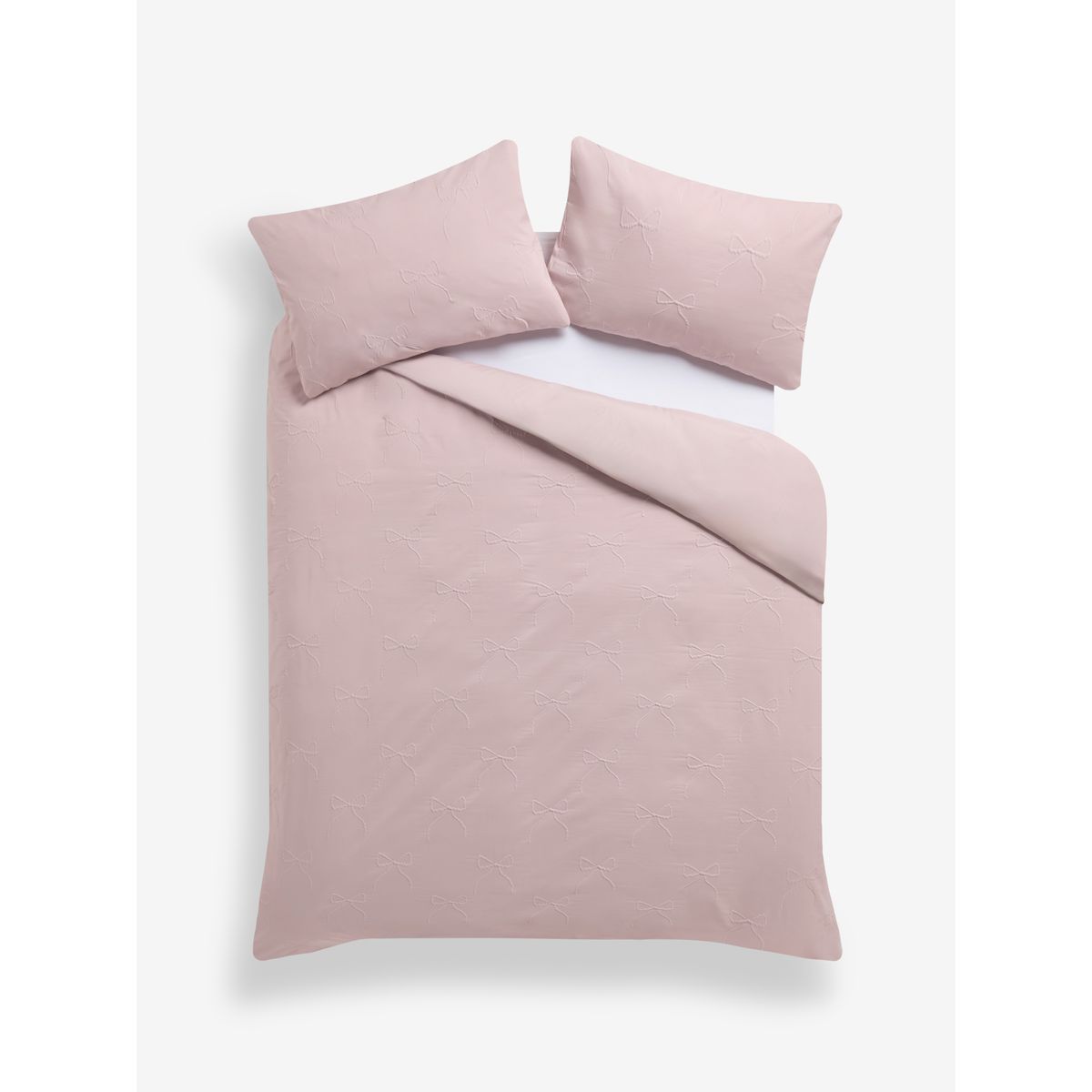 Housse de couette et taie d'oreiller à nœuds, NEXT