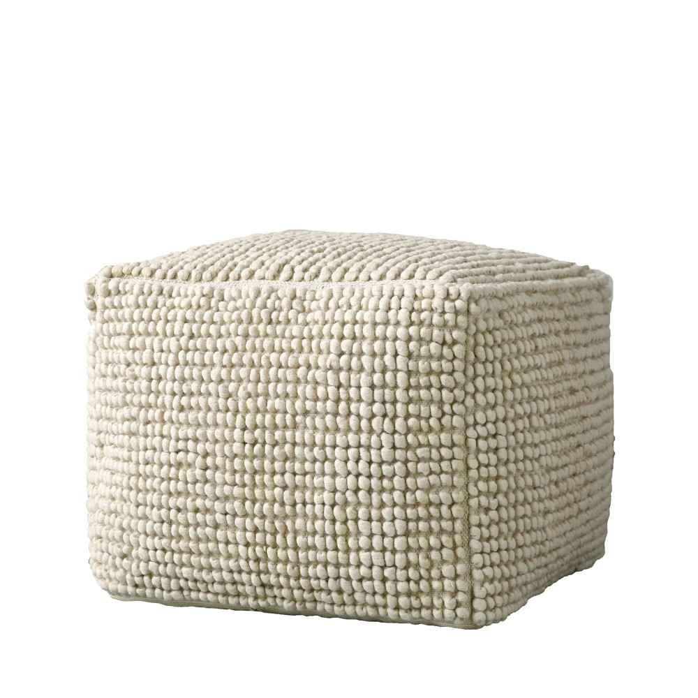 Pouf carré en tissu - Suna, BLOOMINGVILLE
