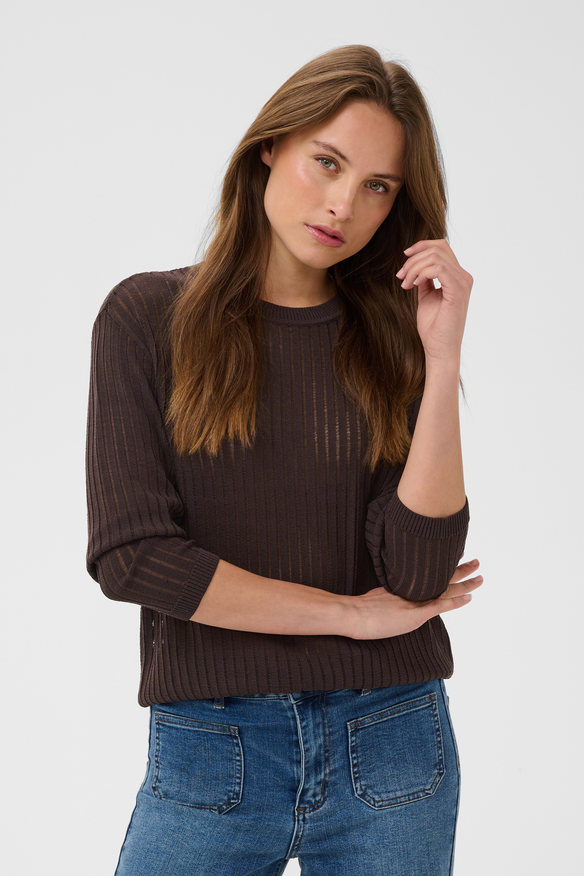 Pullover tricoté, KAFFE