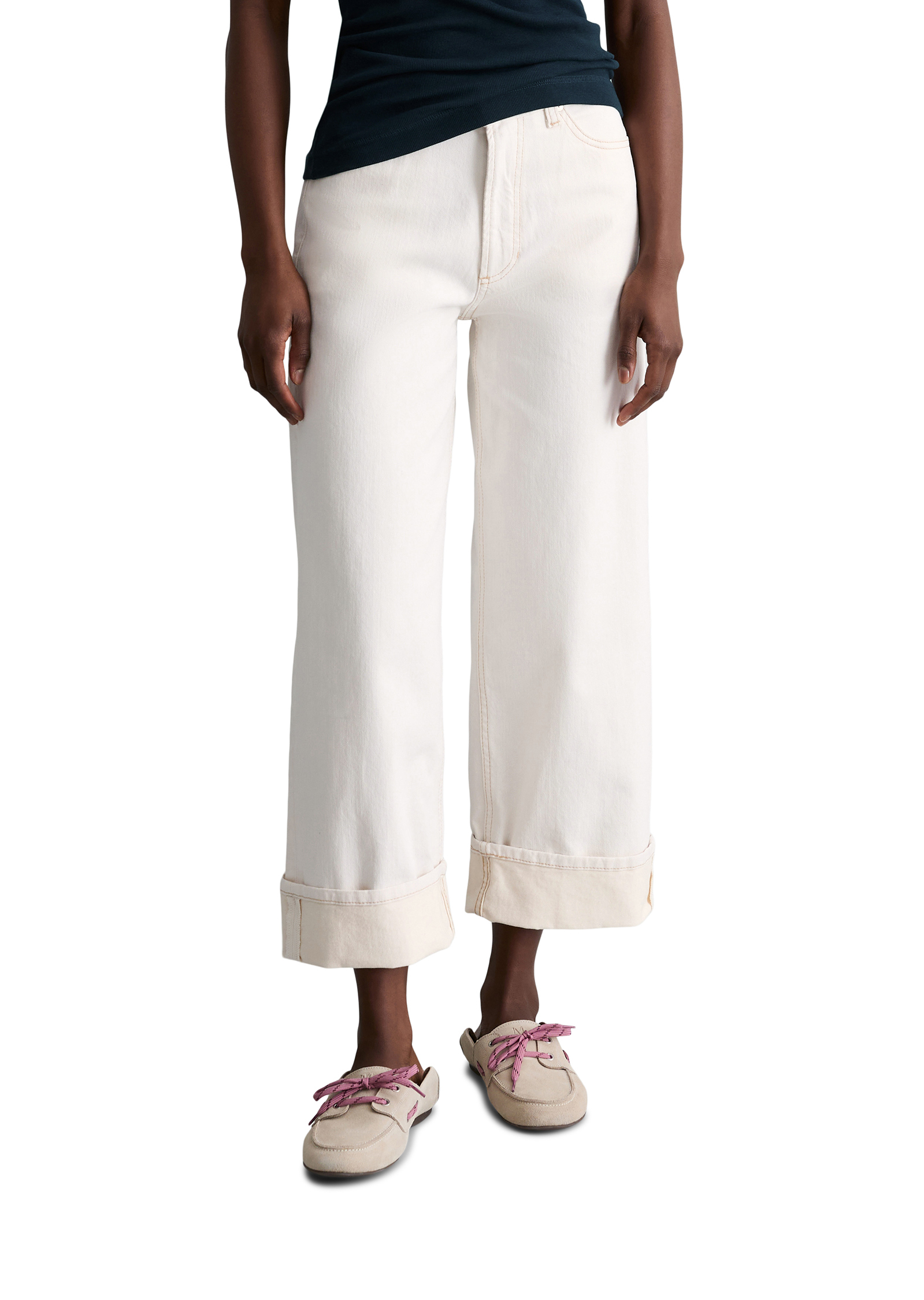 Jeans modèle Tomma large en denim stretch de qualité, MARC O’POLO DENIM