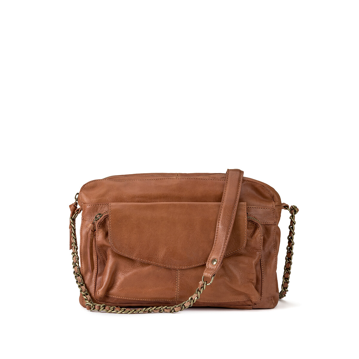 Naina Leather Large Bag