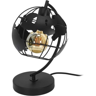 Lampe en métal noir Globe A poser CMP