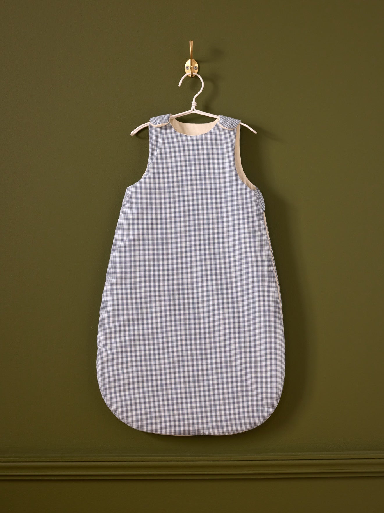 Gigoteuse vichy en percale de coton - TOG 3, CYRILLUS