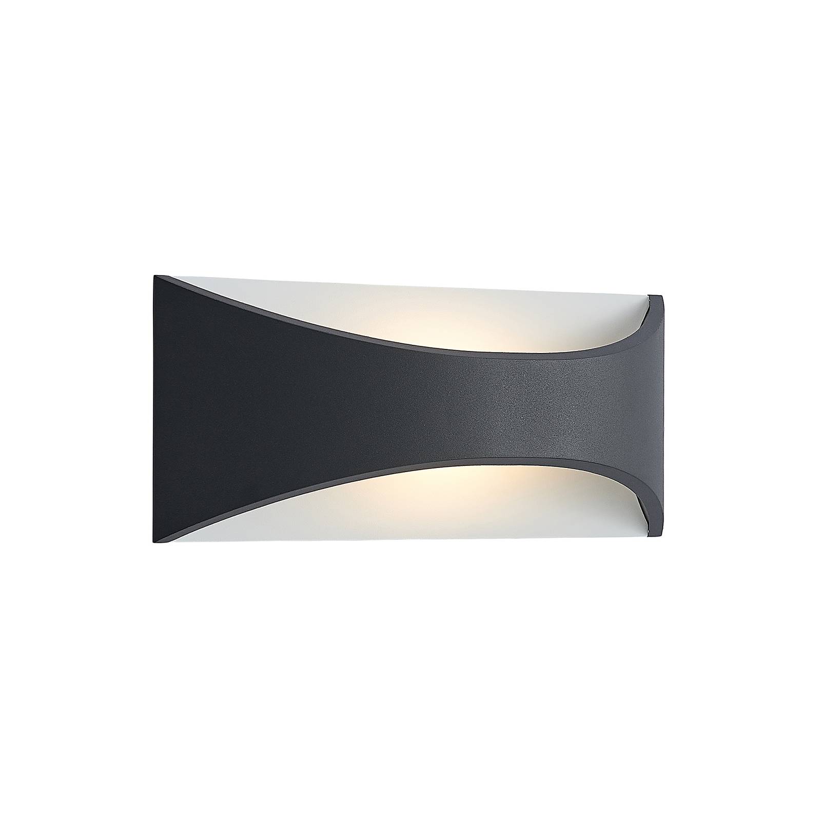 Applique extérieure en aluminium moderneLED, LINDBY