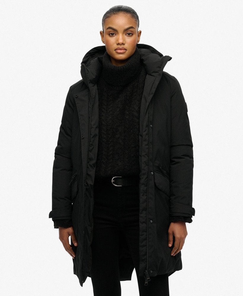 Parka Matelassée City Fishtail, SUPERDRY