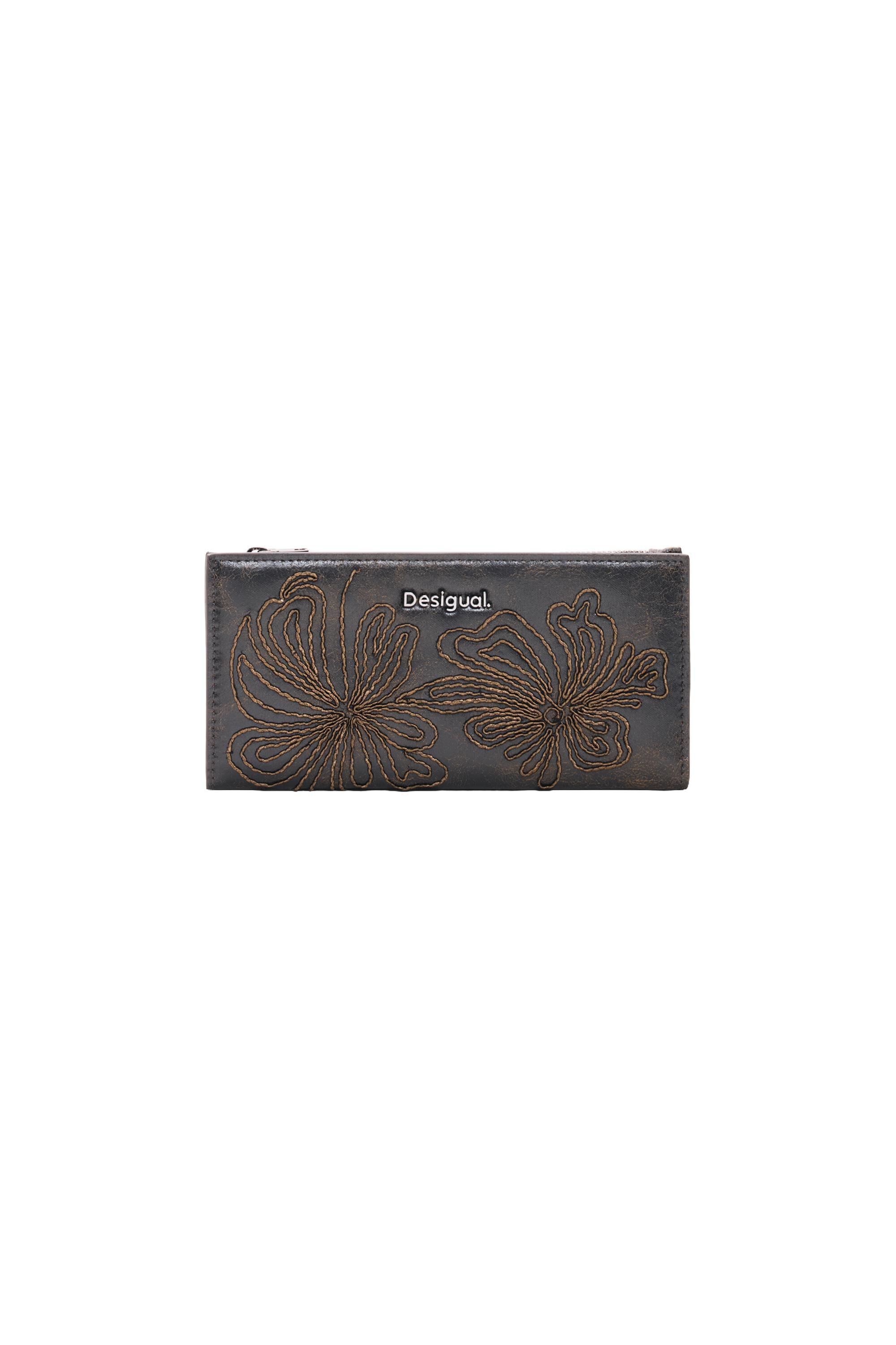 Grand portefeuille brodé, DESIGUAL