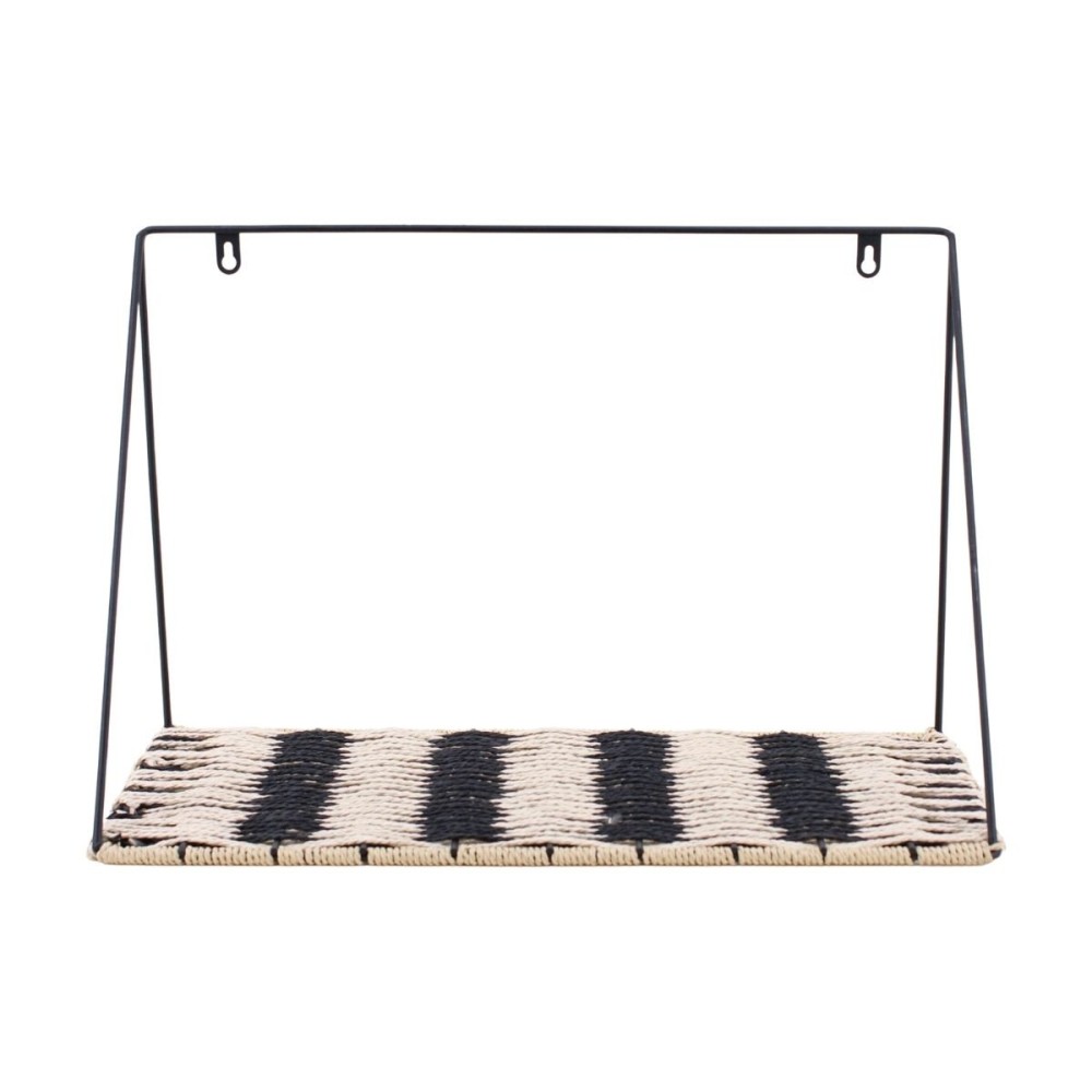 Etagere murale fibres naturelles 40x18x26cm, ORNAMI